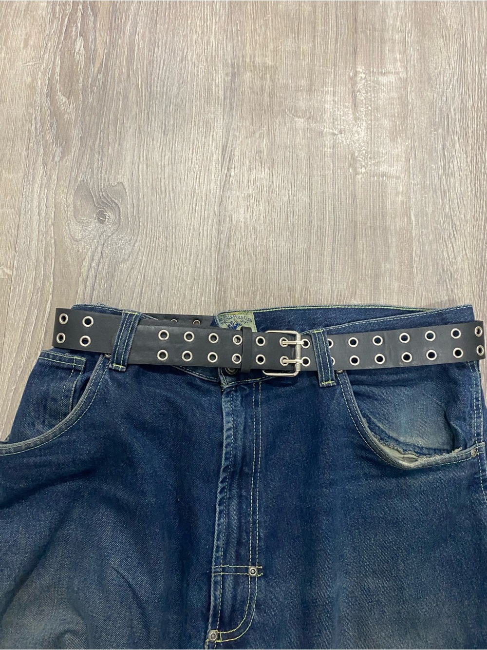 Black Grommet Belt